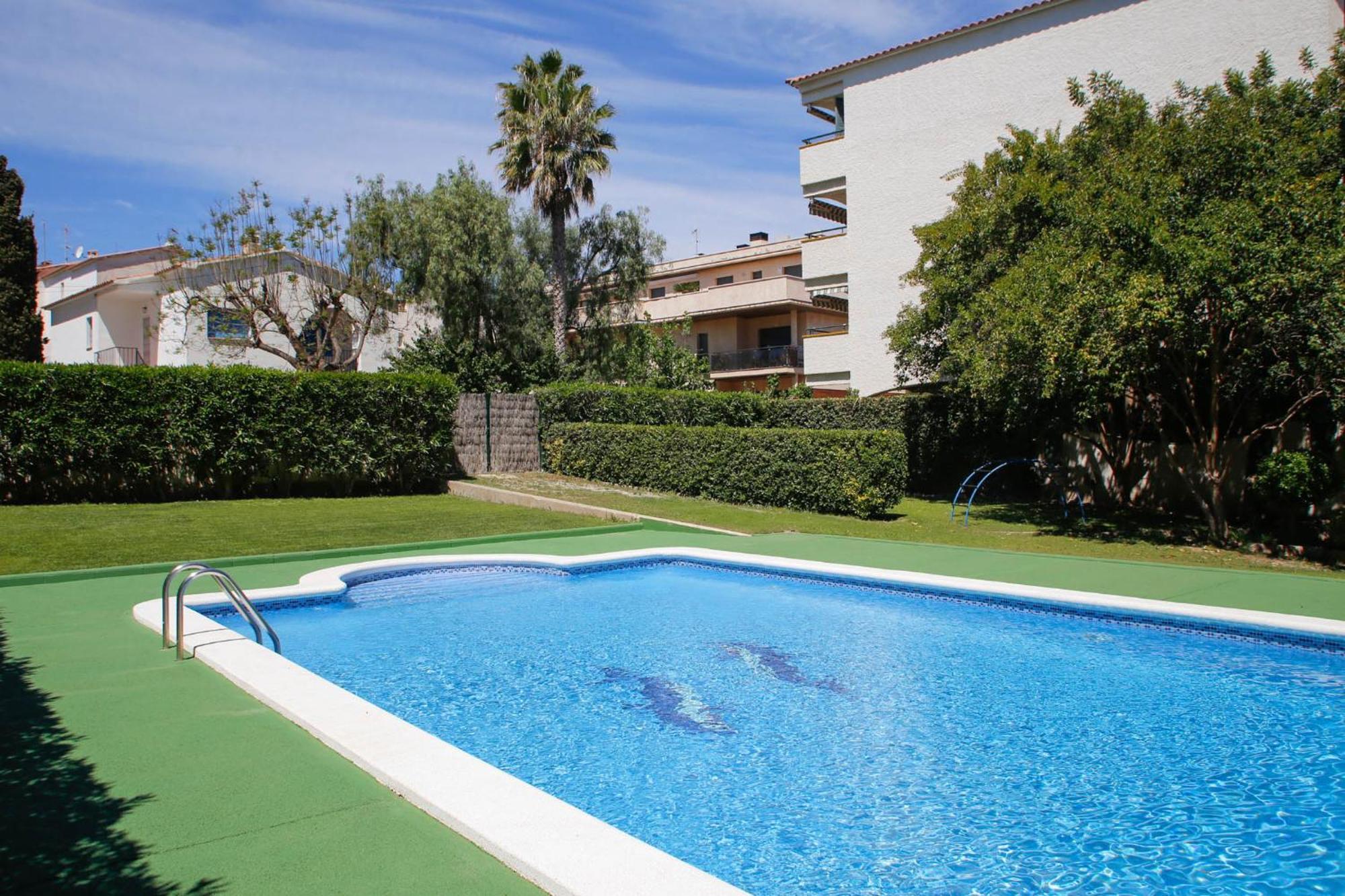 Апартаменти At044 Cerca De La Playa, Con Piscina Y Airco Торрадамбарра Екстер'єр фото